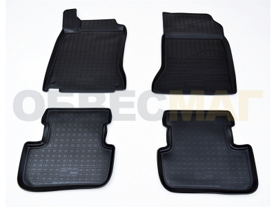 Коврики в салон Norplast полиуретан чёрные для Mercedes GLA/CLA/A-class 2012-2021