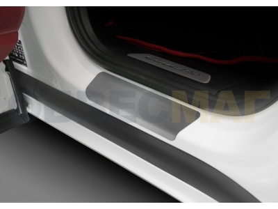 Накладки на пороги Rival с надписью, 4 шт для Porsche Cayenne 2017-2019