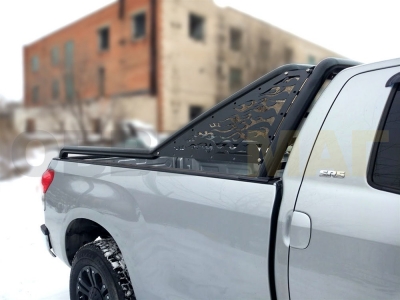 Защита кузова пикапа 76 мм для Crewmax чёрная для Toyota Tundra 2006-2013