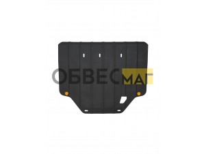 Защита картера и коробки передач для HONDA Fit 2007-2012 1.3/1.5 бензин AT FWD/4WD NLZ сталь, с крепежом / Хонда Фит
