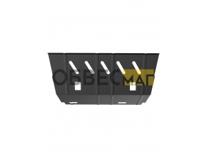 Защита радиатора для TOYOTA Land Cruiser150 Prado(10-17),Lexus GX460(10-13,14-)4.0/4.6бен./3,0диз.AT / Тойота Ленд крузер прадо