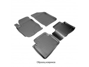Коврики 3D в салон Norplast полиуретан чёрные для Audi Q5 № NPA10-C05-650